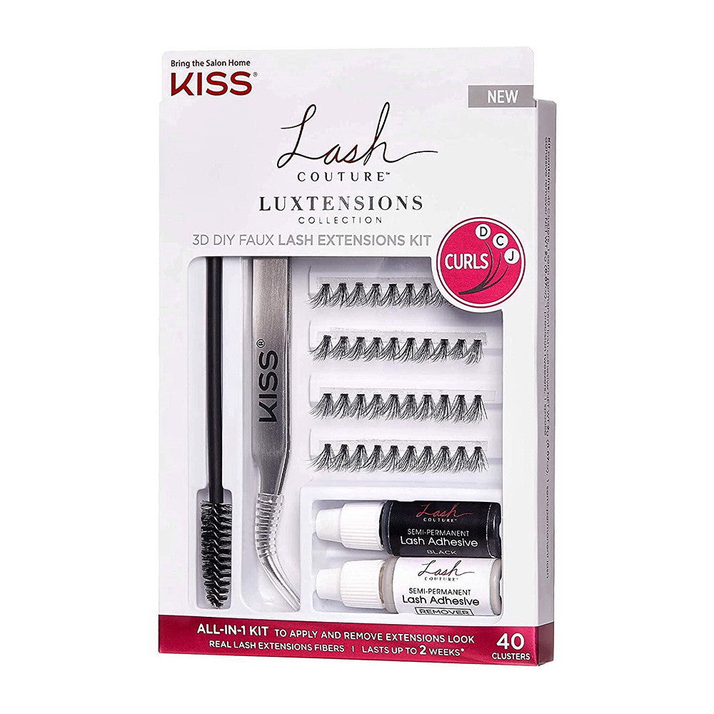 Kiss Lash Couture Luxtension Cluster Kit, 1 Ea